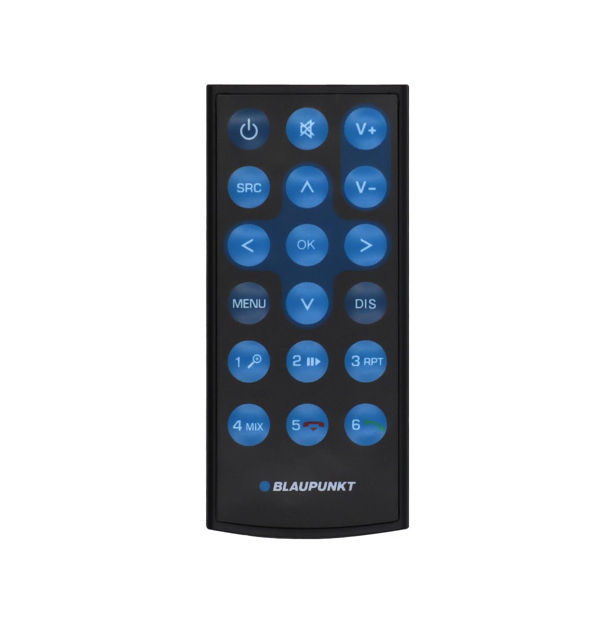 Blaupunkt Dakar 224 BT | 1-DIN, Bluetooth-Freisprecheinrichtung, 24 V, Heavy Duty Design, Dakar224BT