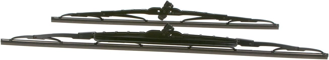 Bosch Scheibenwischer Twin Spoiler 604S, Länge: 600mm/450mm – Set für Frontscheibe