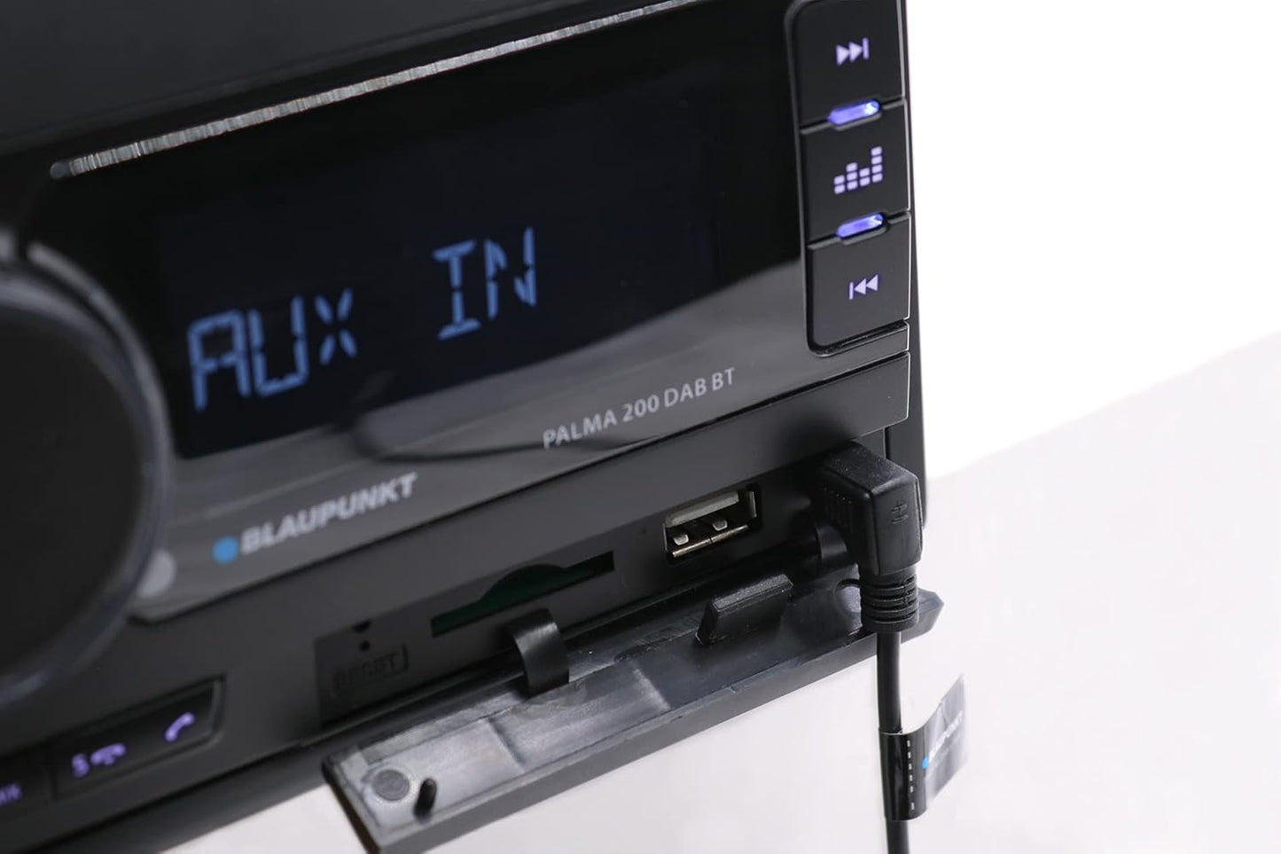 Blaupunkt Palma 200 DAB BT, 2-DIN Autoradio, DAB+, Bluetooth, Freisprecheinrichtung, USB, SD-Kartenleser, Aux-Eingang, 160 Watt, schwarz