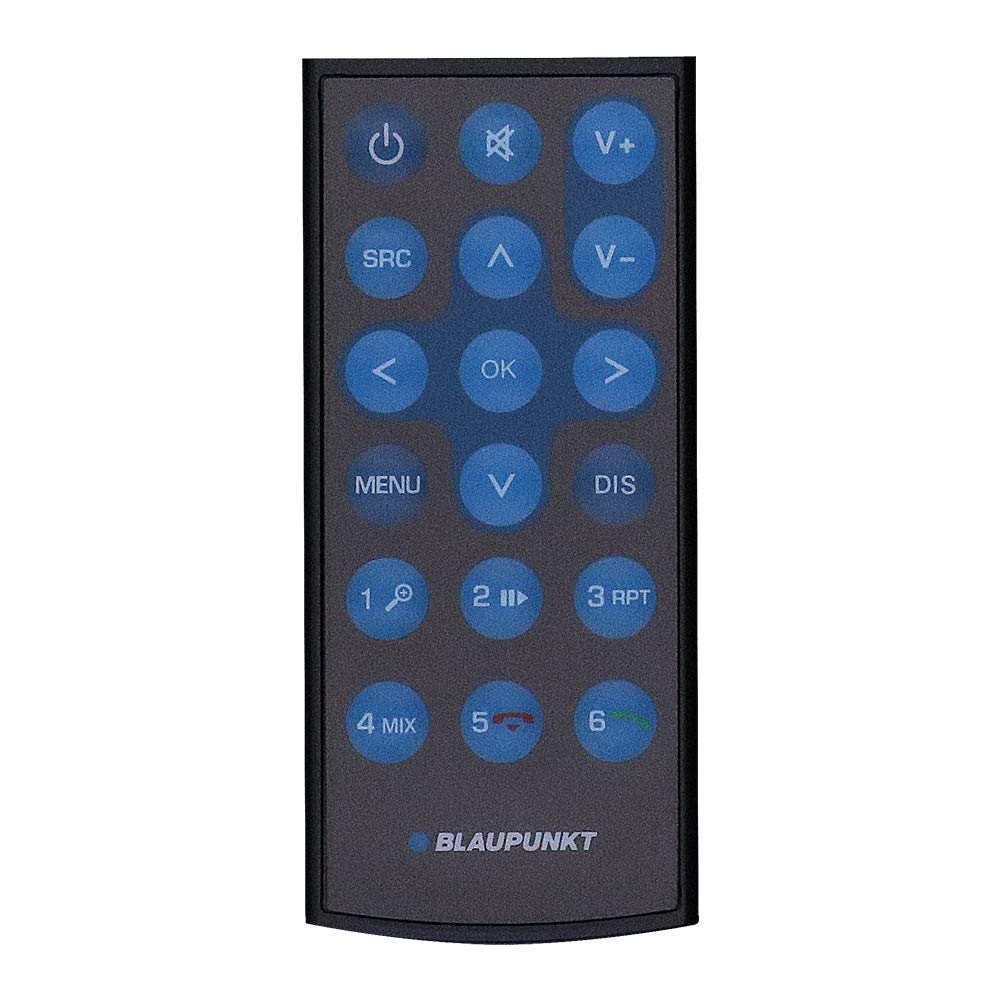Blaupunkt Frankfurt RCM 82 Autoradio Anschluss für Lenkradfernbedienung, Bluetooth-Freisprecheinr & IR-Remote Control Scheckkartenfernbedienung