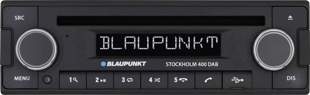 Blaupunkt Nürnberg 200 DAB BT 1-DIN Car Radio, DAB+, Bluetooth, Hands-Free System, USB, AUX Input, 200 W