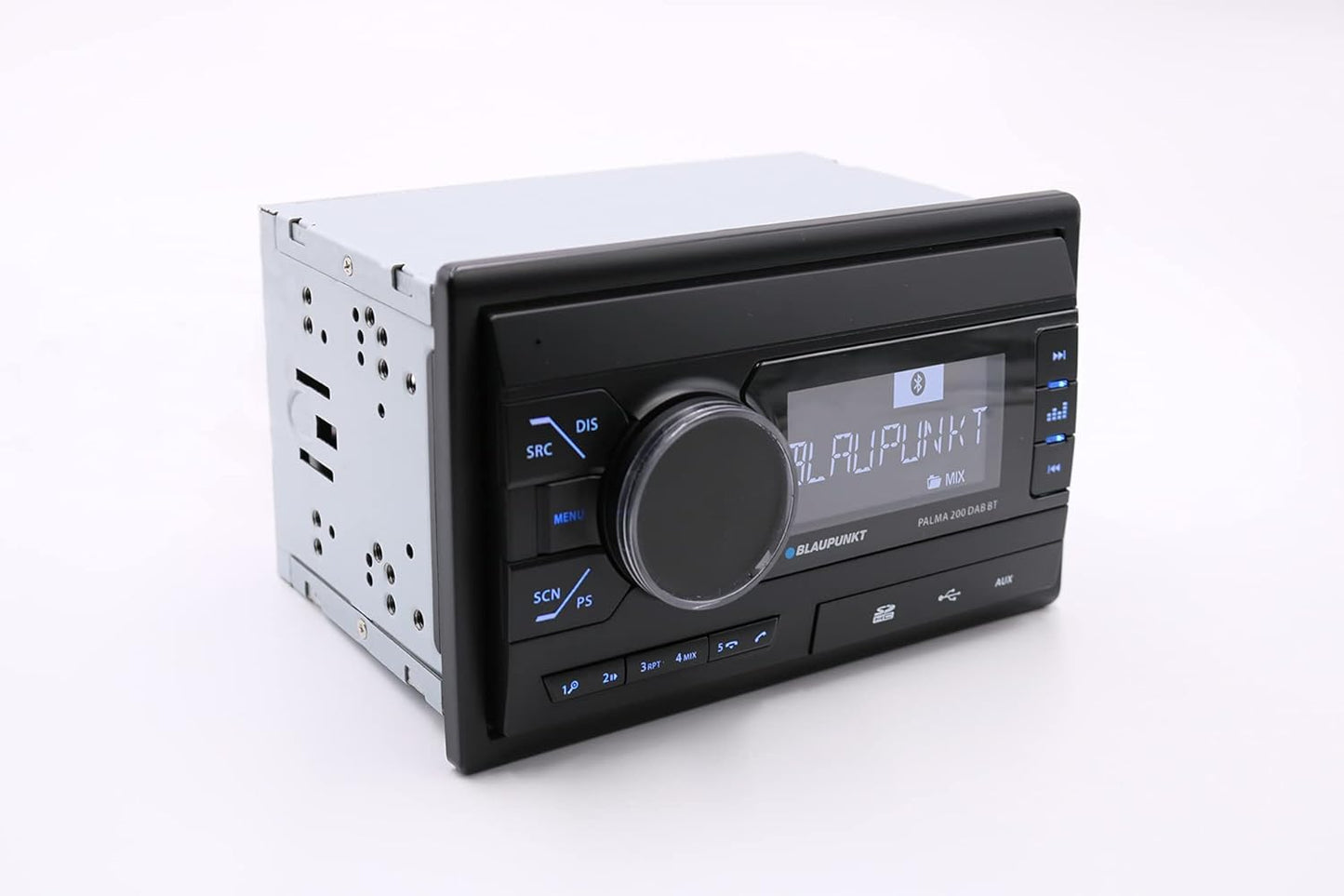 Blaupunkt Palma 200 DAB BT, 2-DIN Autoradio, DAB+, Bluetooth, Freisprecheinrichtung, USB, SD-Kartenleser, Aux-Eingang, 160 Watt, schwarz