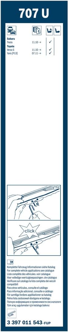 Bosch 707U Wiper Blade