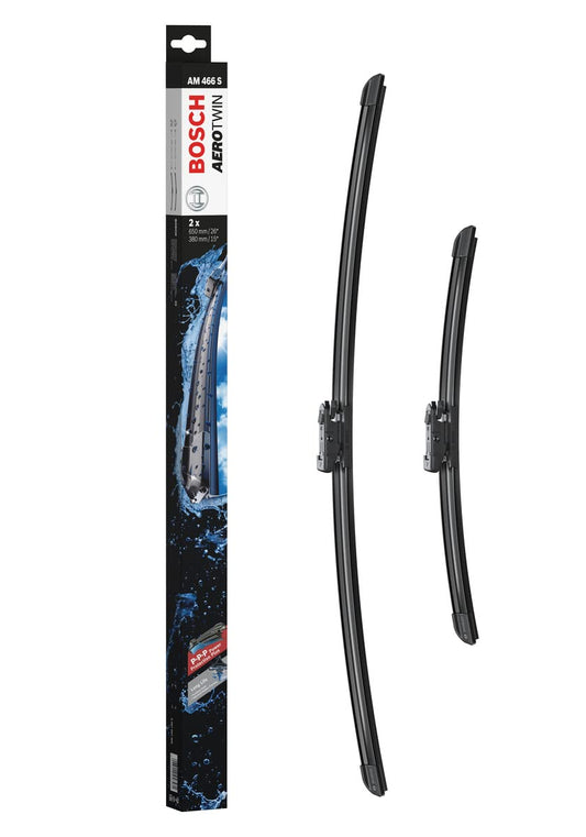Bosch 466, Wiper Blade Set Aerotwin AM466S, Length: 650/380