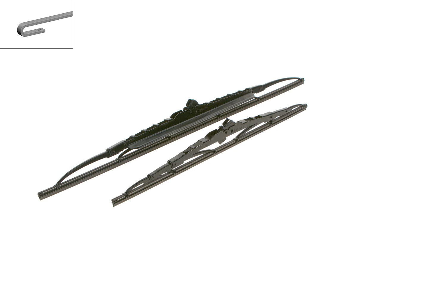 Bosch 552S wipers with spoiler Twin 550/400 mm