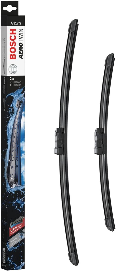 Bosch Scheibenwischer Aerotwin A317S, Länge: 550mm/400mm − Set für Frontscheibe