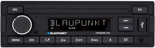 Blaupunkt Freiburg 200, 1-DIN Car Radio, USB, AUX Input, 200 W
