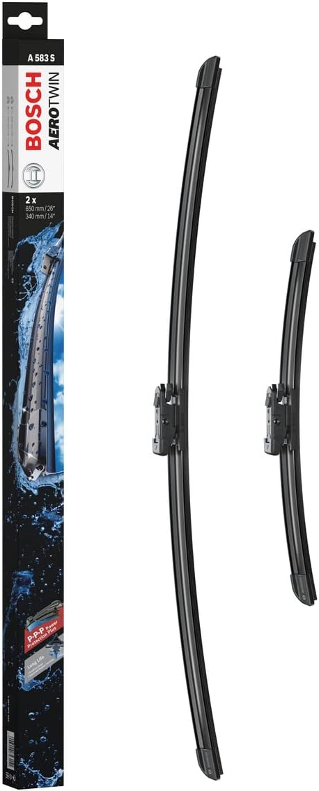 Bosch Scheibenwischer Aerotwin A583S, Länge: 650mm/340mm – Set für Frontscheibe