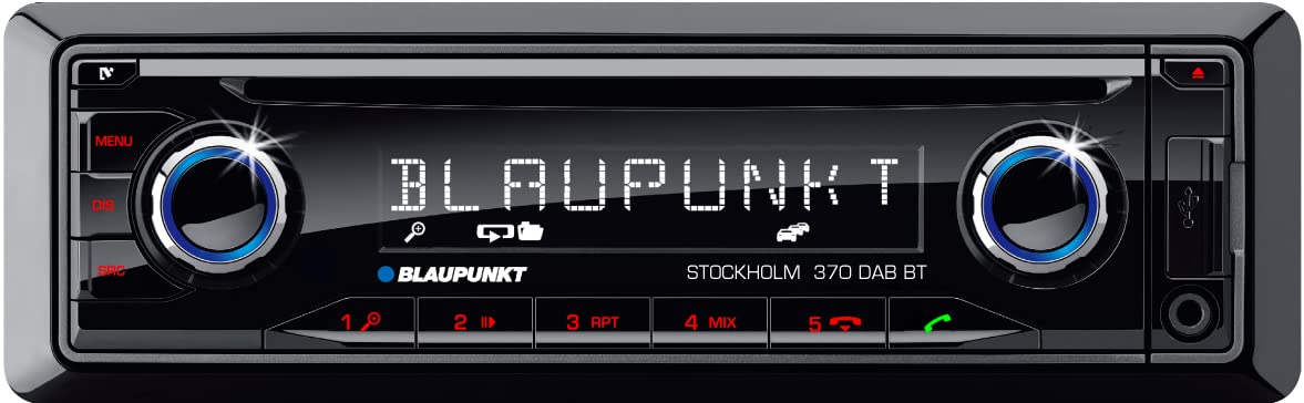 Blaupunkt 2001017123462 Stockholm 370 DAB BT, schwarz