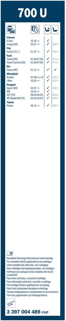 BOSCH SP28 Super Plus Wiperblades, 700 mm/ 28-inch