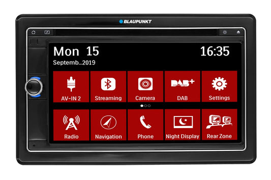 Blaupunkt Las Vegas 690 DAB, Navigation vorbereitet (Software separat), 2-DIN Car-Multimedia, 6,75 Zoll Touchscreen, DAB+, Bluetooth, CD/DVD, 2xUSB, Freisprecheinrichtung, SD, Rückfahrkamera, 180 Watt