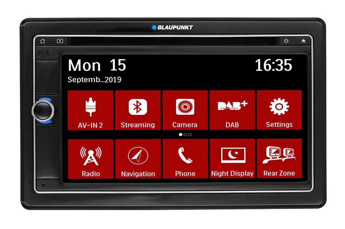 Blaupunkt Las Vegas 690 DAB, Navigation vorbereitet (Software separat), 2-DIN Car-Multimedia, 6,75 Zoll Touchscreen, DAB+, Bluetooth, CD/DVD, 2xUSB, Freisprecheinrichtung, SD, Rückfahrkamera, 180 Watt