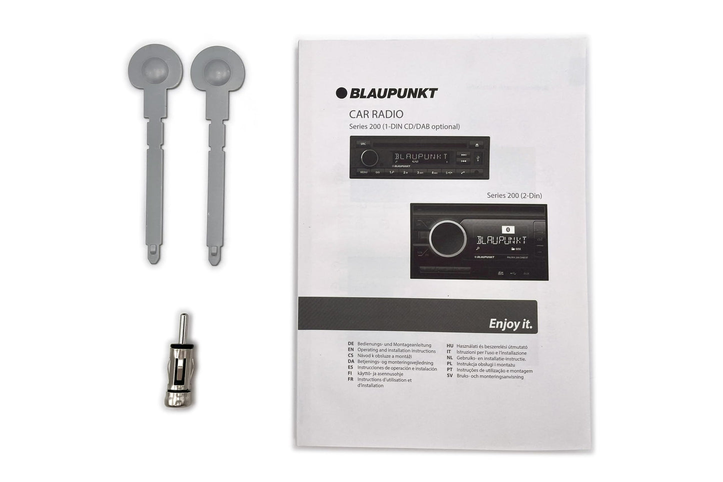 Blaupunkt Bologna 200, schwarz, 1-din