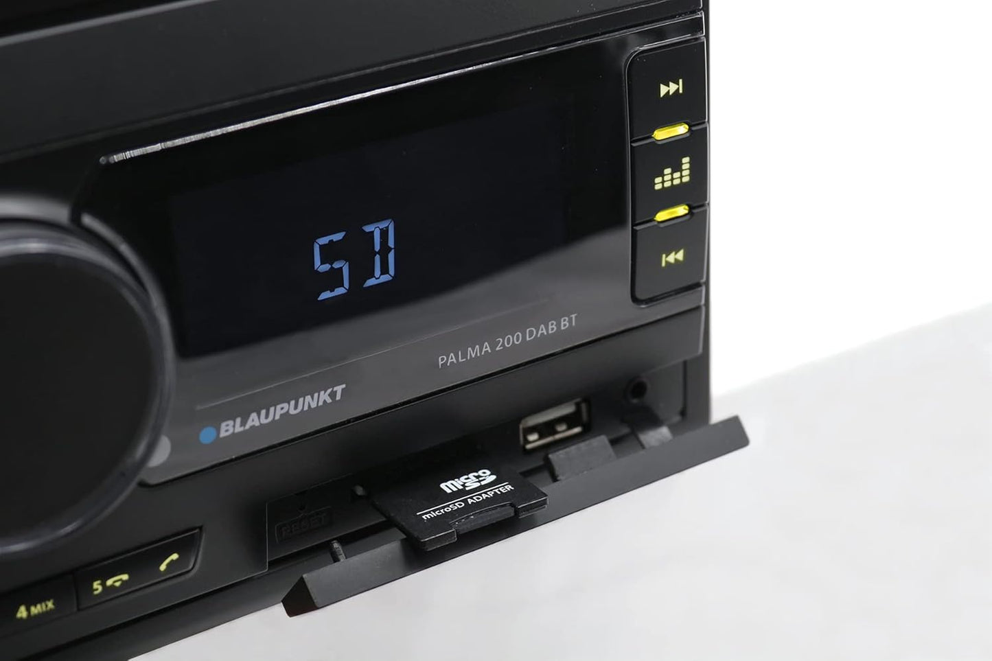 Blaupunkt Palma 200 DAB BT, 2-DIN Autoradio, DAB+, Bluetooth, Freisprecheinrichtung, USB, SD-Kartenleser, Aux-Eingang, 160 Watt, schwarz