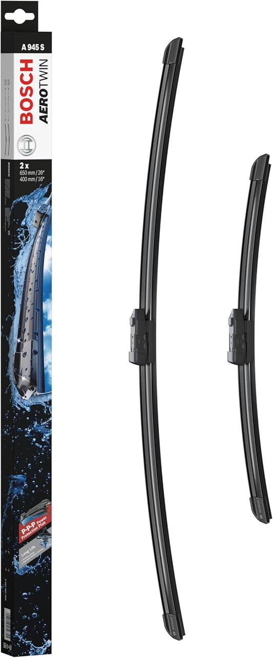 Bosch Scheibenwischer Aerotwin A945S, Länge: 650mm/400mm – Set für Frontscheibe