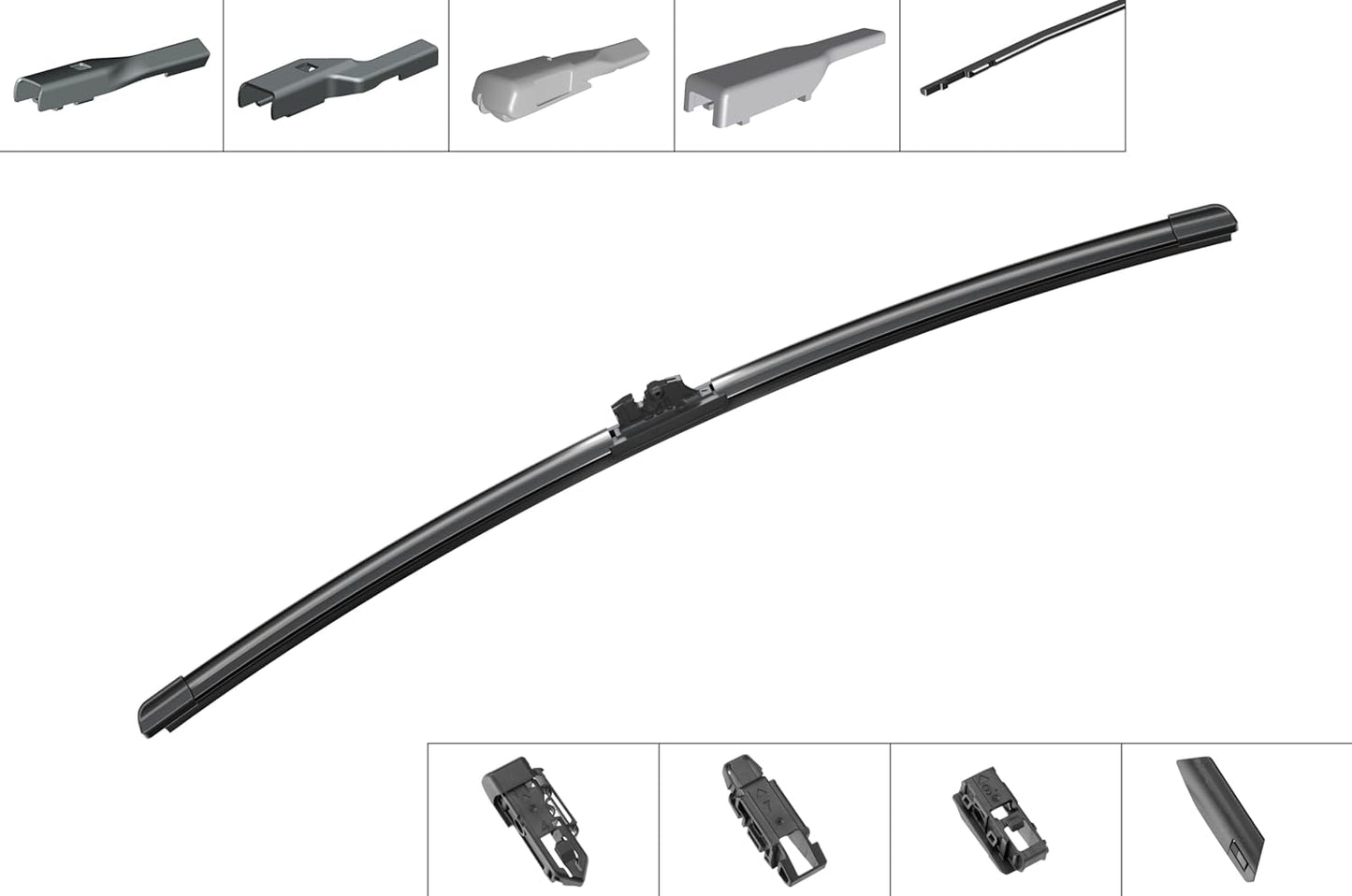 Bosch Automotive Bosch APX22 Aerotwin Windscreen Wiper, Length: 550 mm, Single Windscreen Wiper for Windscreen