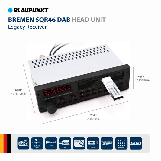 Blaupunkt 2001018000000 Bremen SQR 46 DAB schwarz