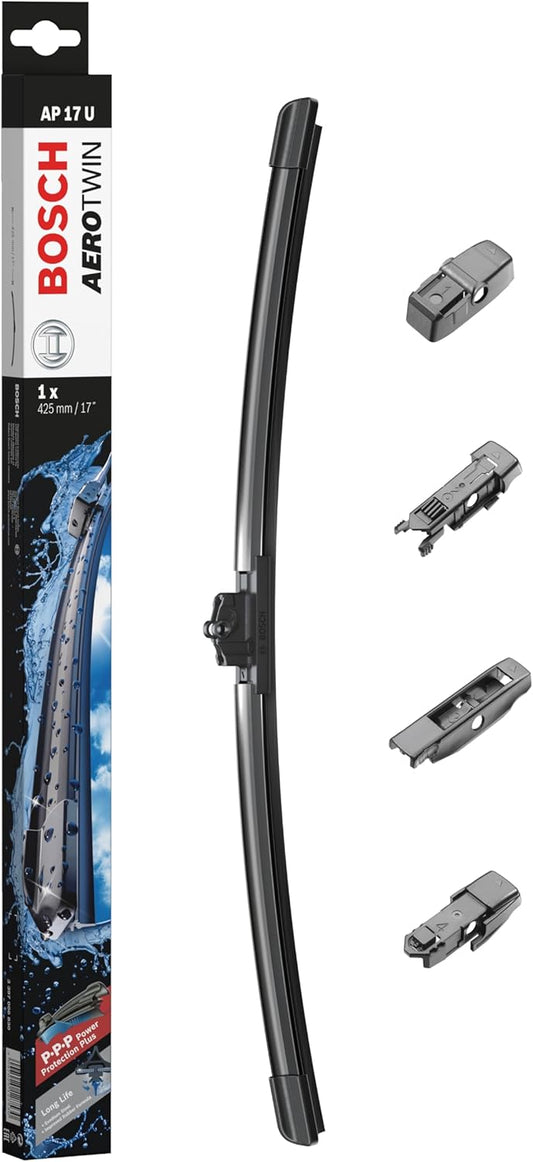 Bosch Scheibenwischer Aerotwin AP17U, Länge: 425mm – einzelner Scheibenwischer für Frontscheibe