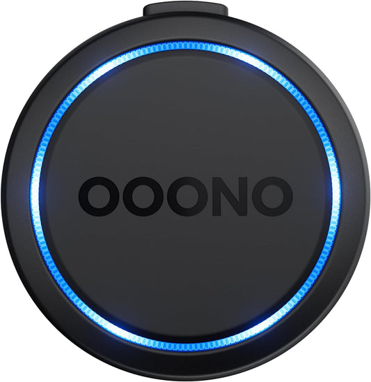 OOONO CO-Driver NO2 [New Model 2024] - Optimised CO Driver for Car - Warns of Speed Cameras and Danger Points - Rechargeable - LED Display - CarPlay & Android Car Compatible, Normal