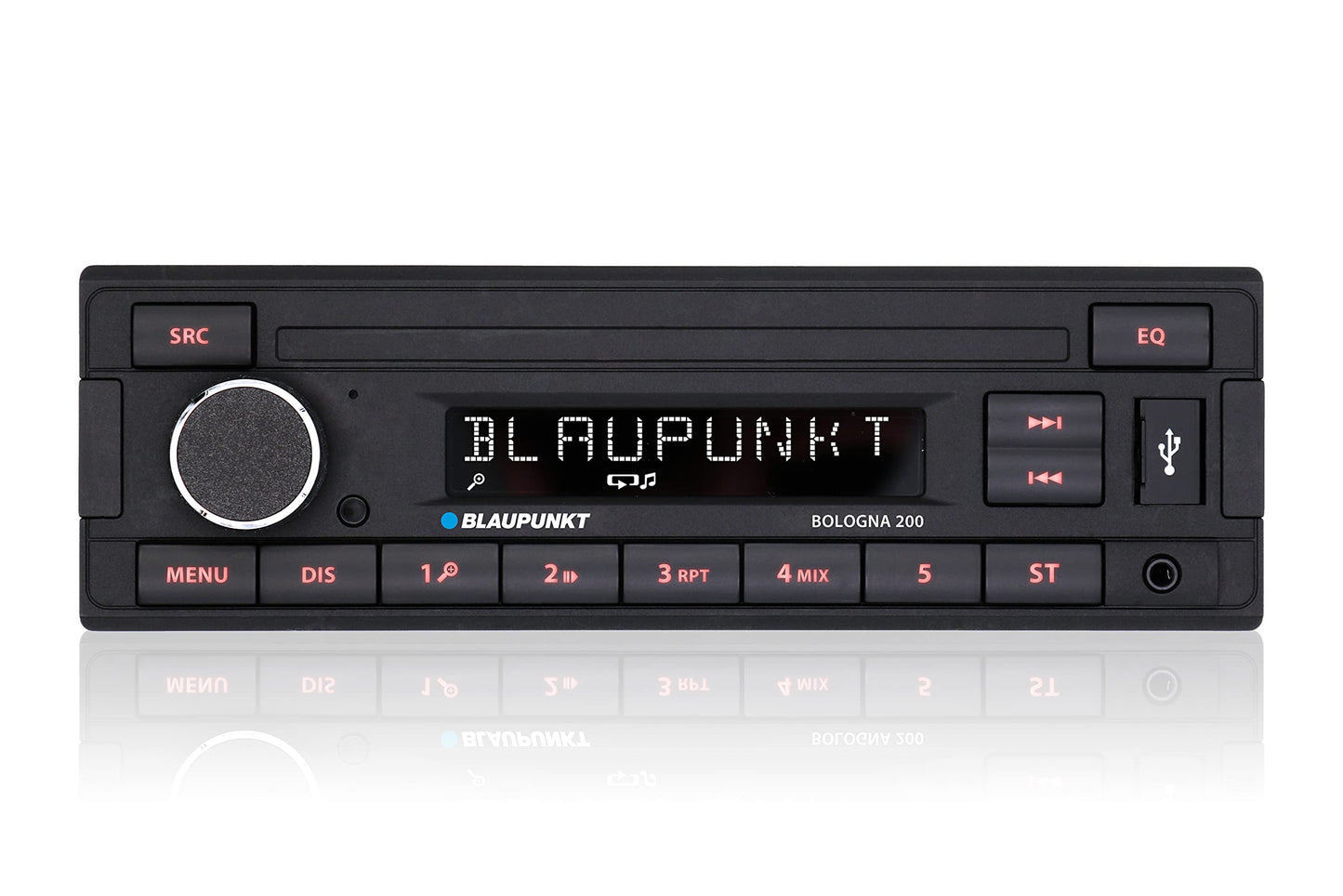 Blaupunkt Bologna 200, schwarz, 1-din