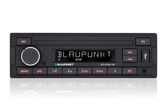 Blaupunkt Bologna 200, schwarz, 1-din