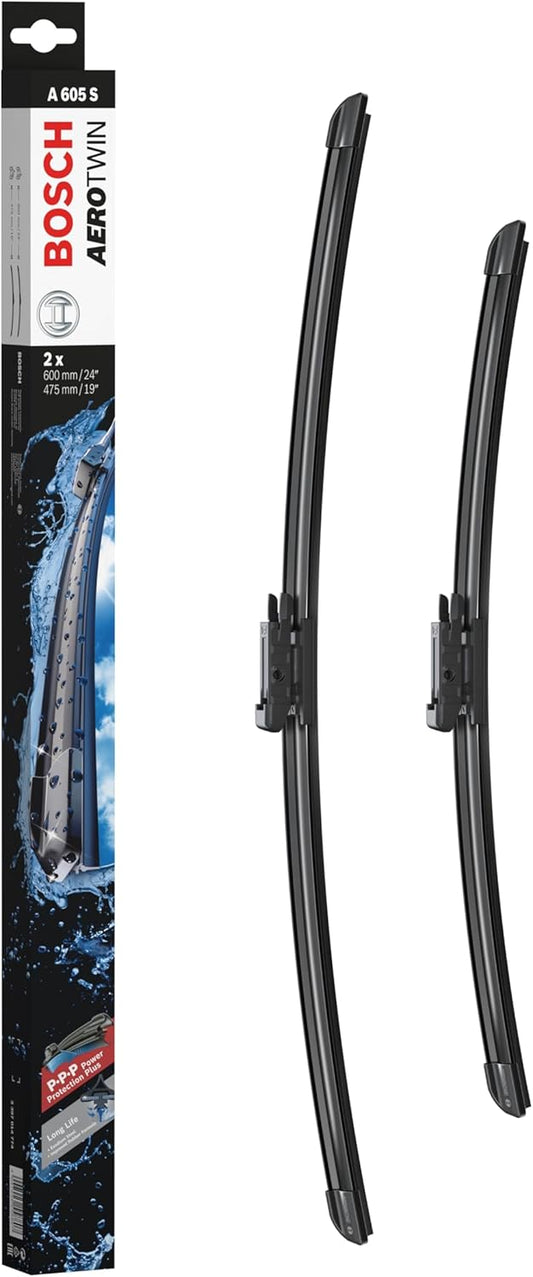 Bosch A605S - Scheibenwischer Aerotwin - Länge: 600/475 mm - Set für Frontscheibe